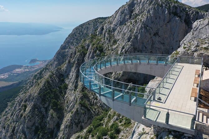 Biokovo Skywalk glass platform