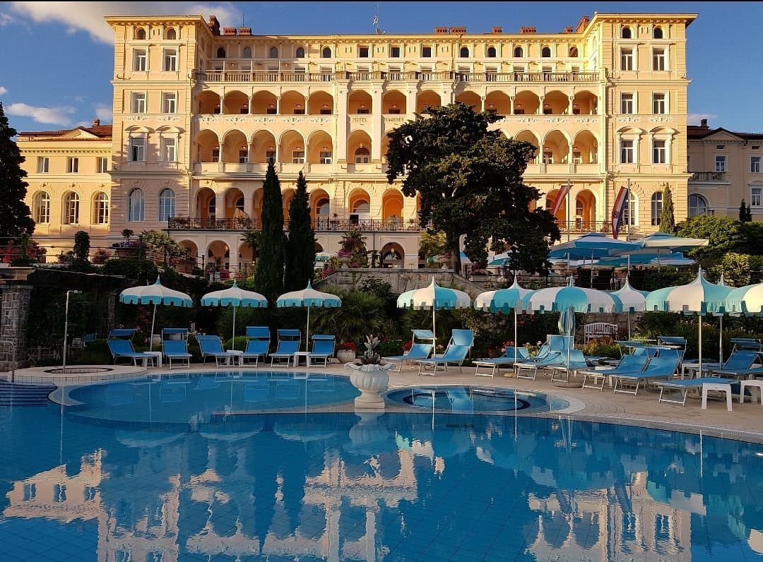 Historic Kvarner Palace hotel in Crikvenica