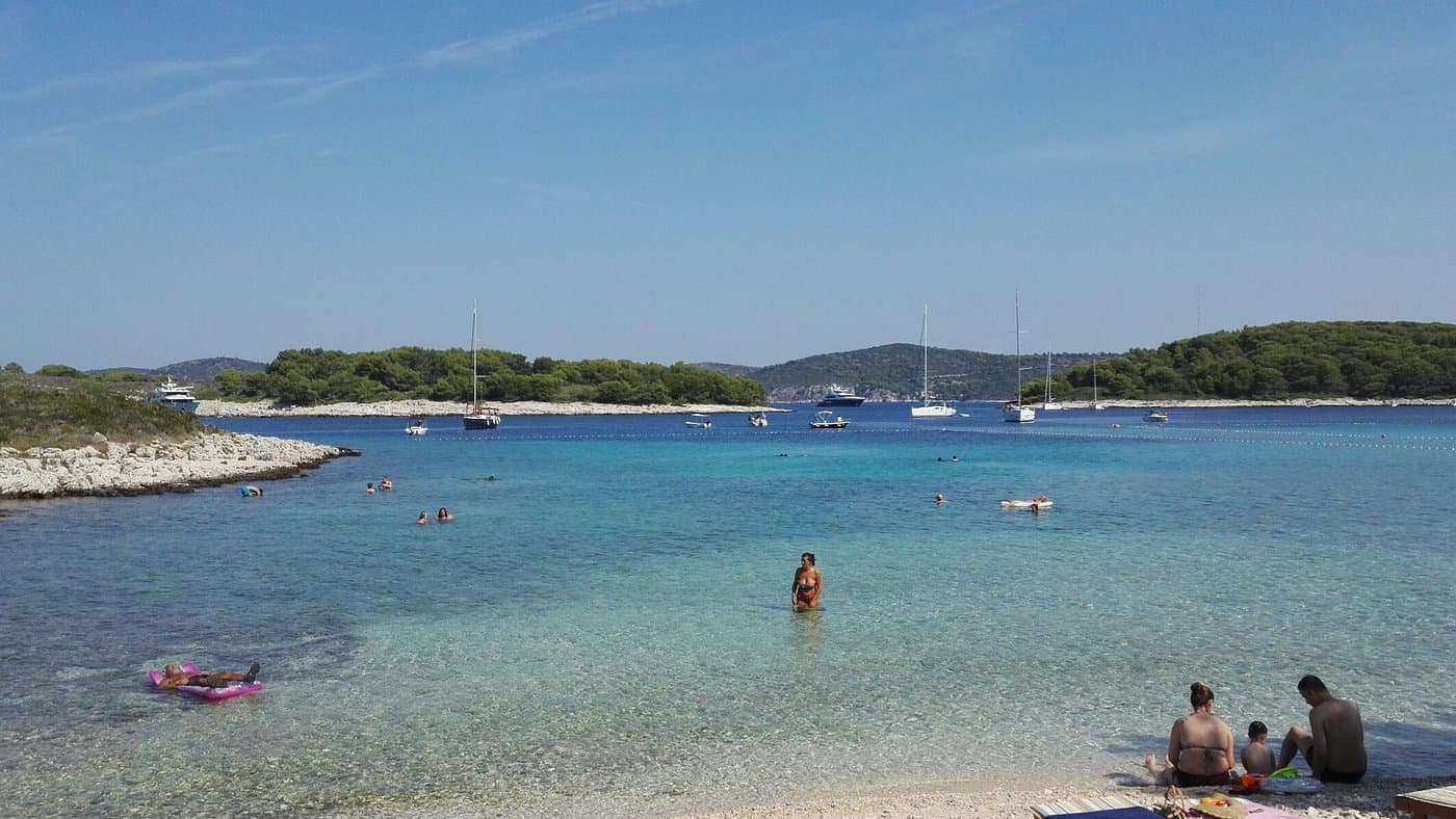 Palmižana Beach