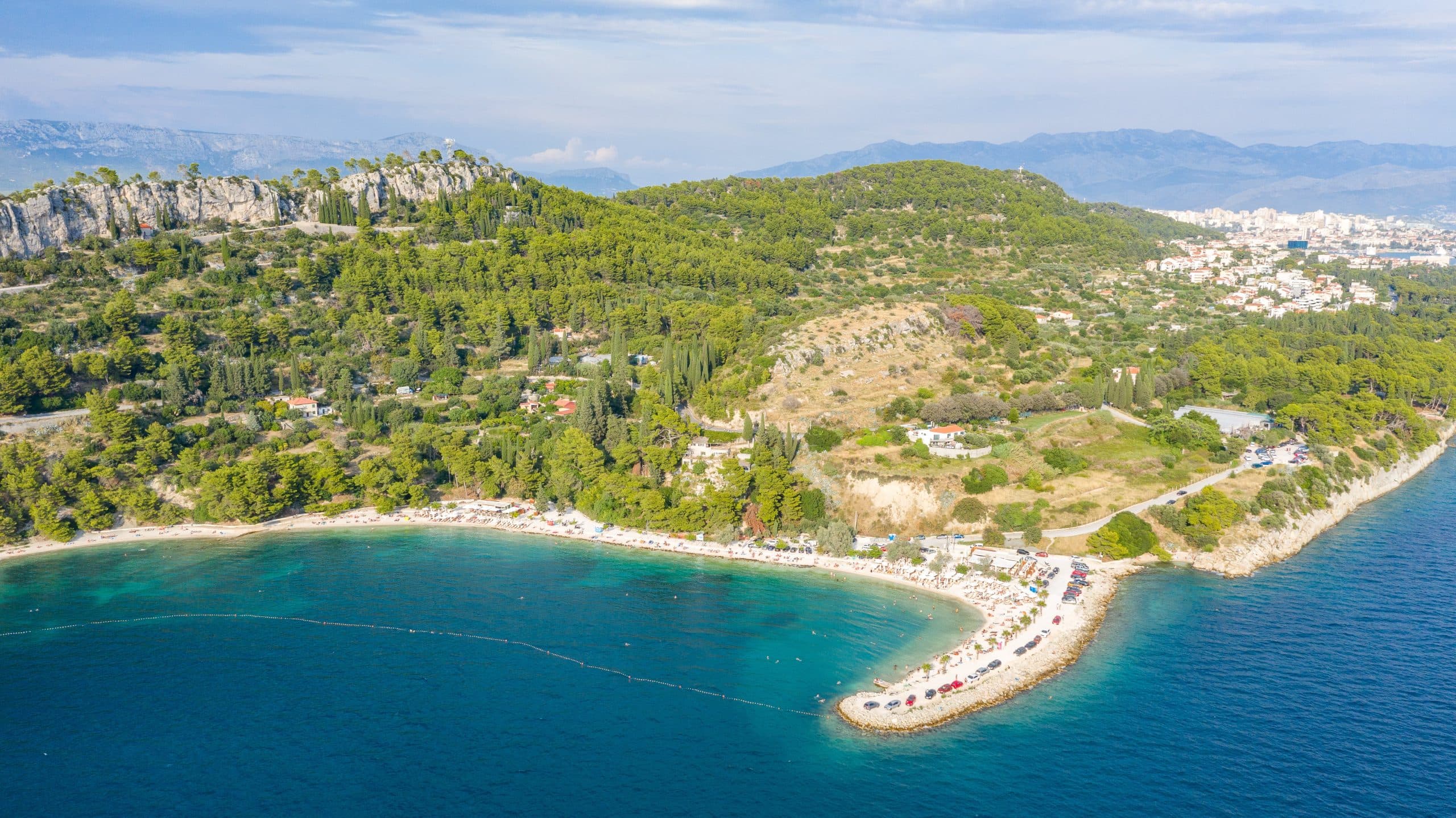 View from Marjan Hill over Split